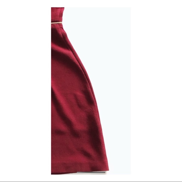 Mini Burgundy Dress. - Picture 6 of 6